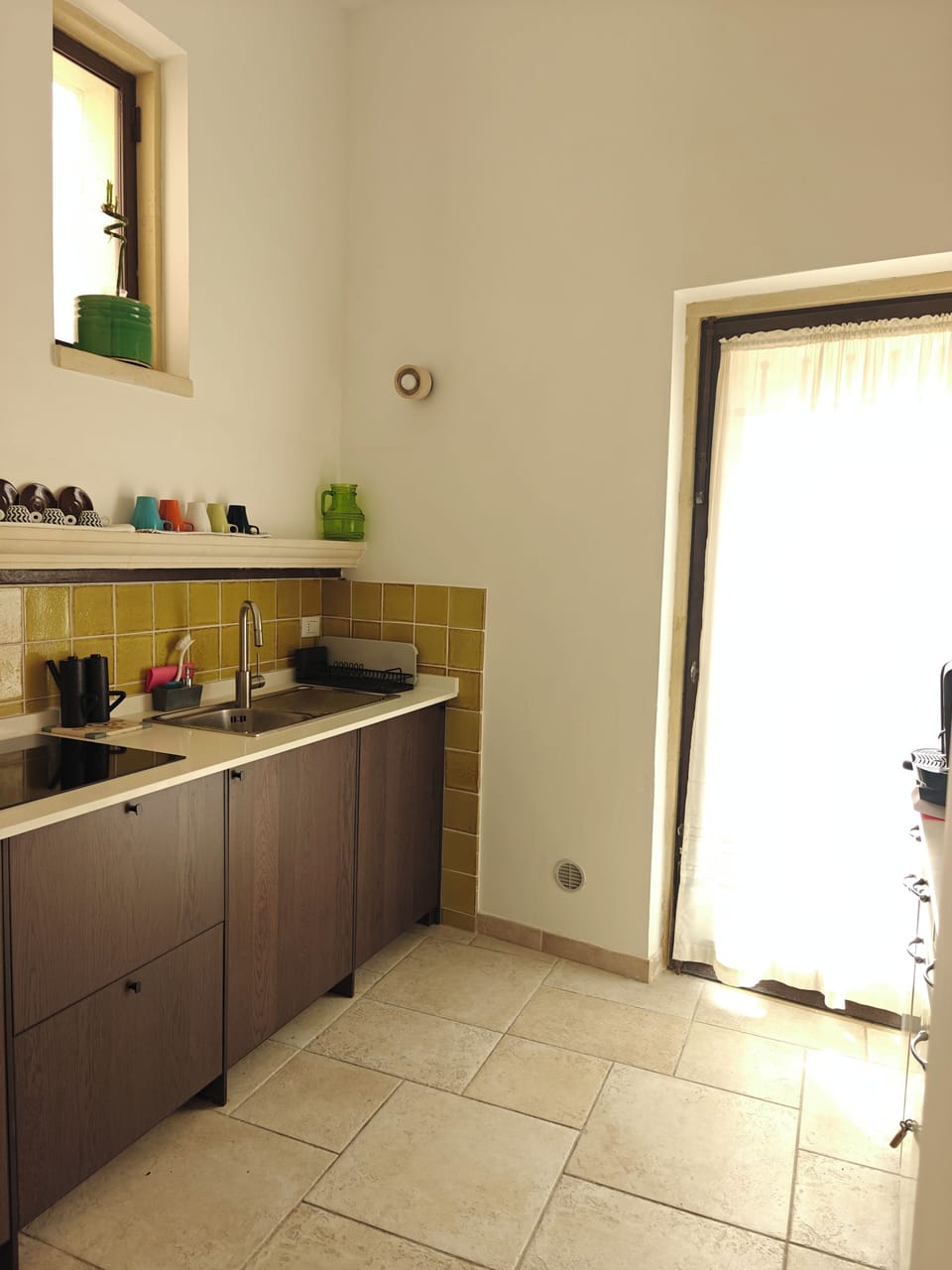 Exclusive Apartment | Private kitchen | Full-size fridge, stovetop, toaster, cookware/dishes/utensils