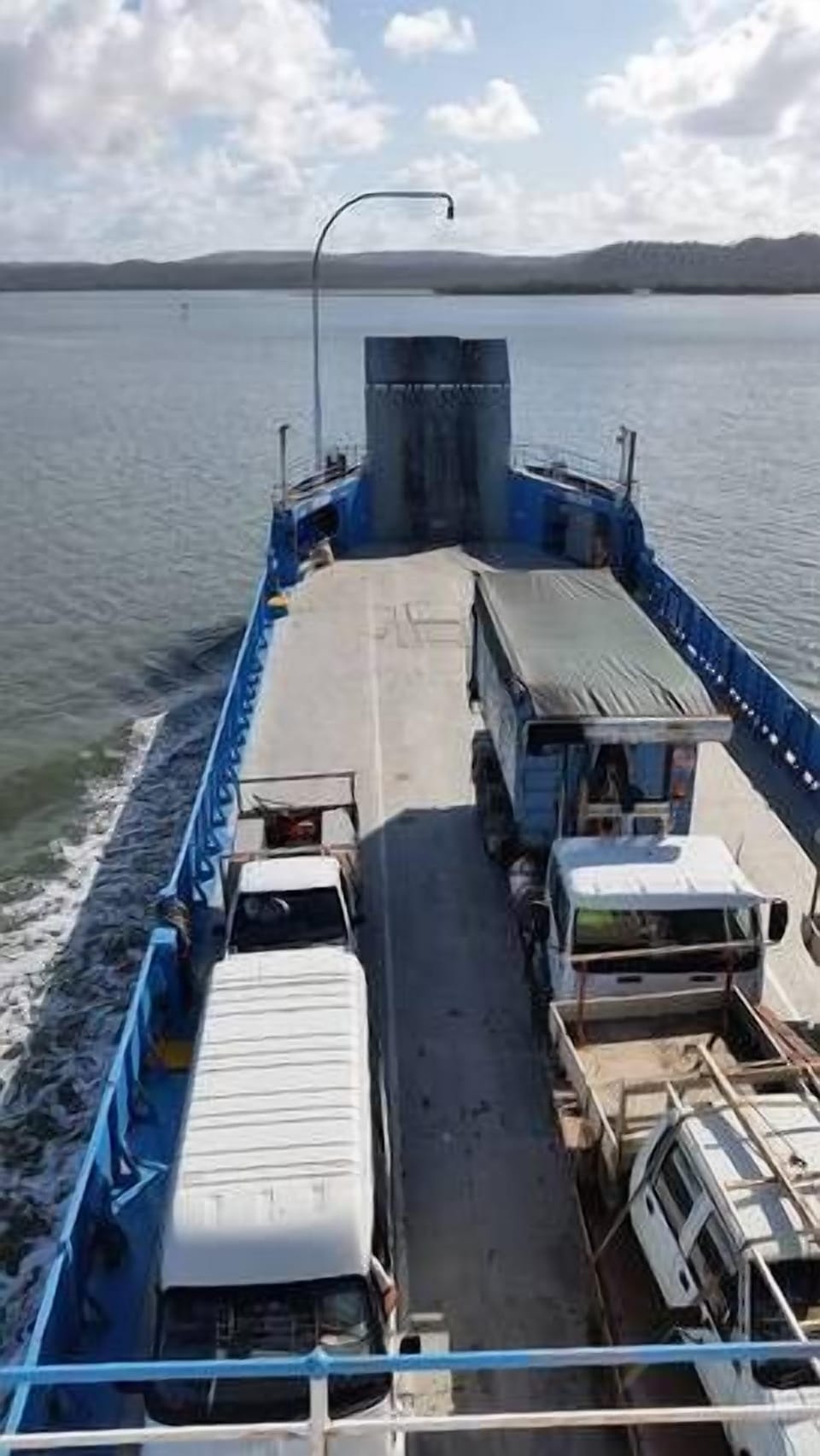 Car ferry is an experience in itself