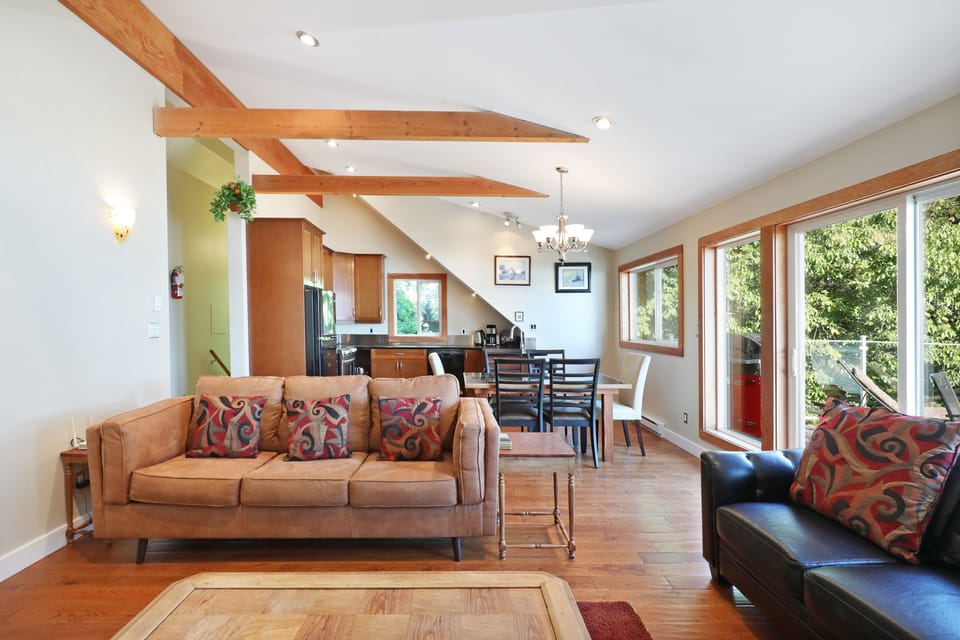 Main living area upstairs