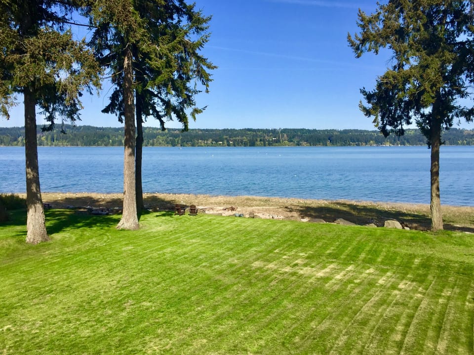 View from deck