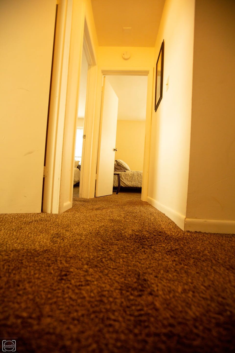 4 queen bedrooms, 1 full bathroom on the 2nd floor