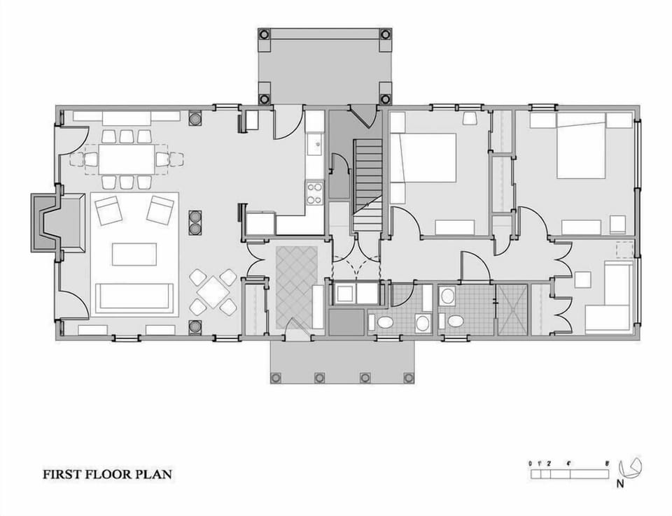 Floor plan of unit