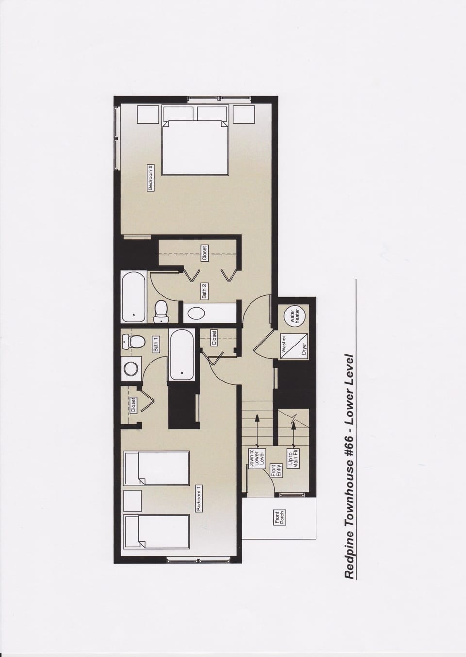 Lower Level Floor Plan