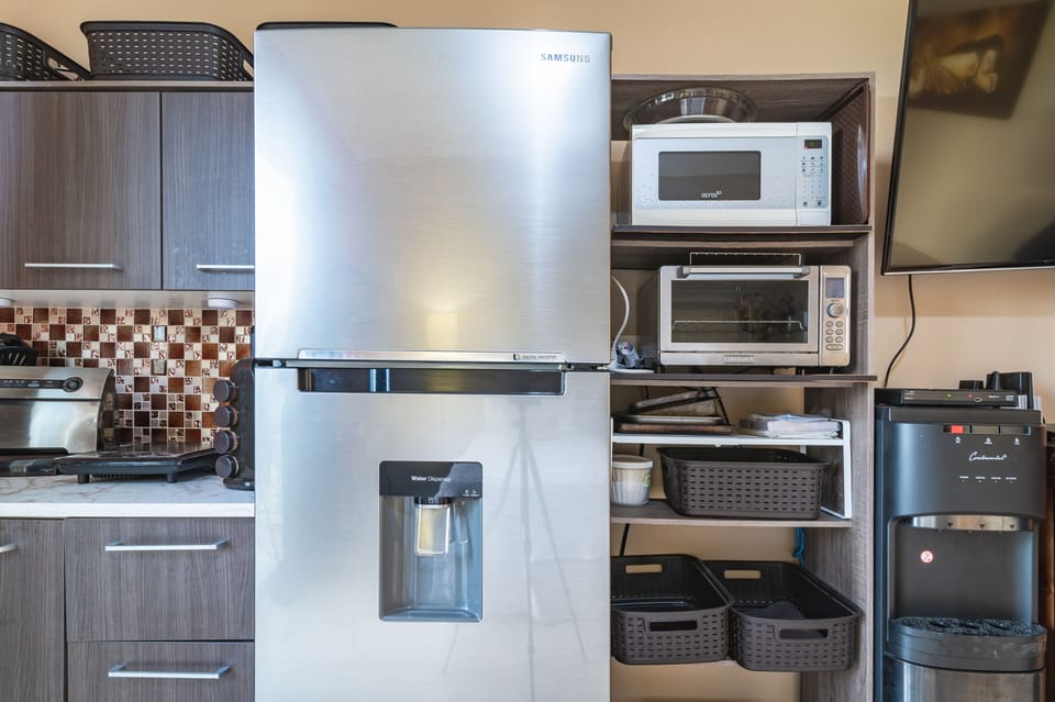 Lock off kitchenette appliances
