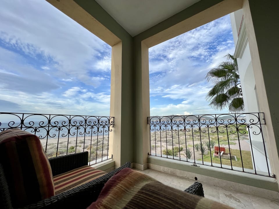 View from the master bedroom