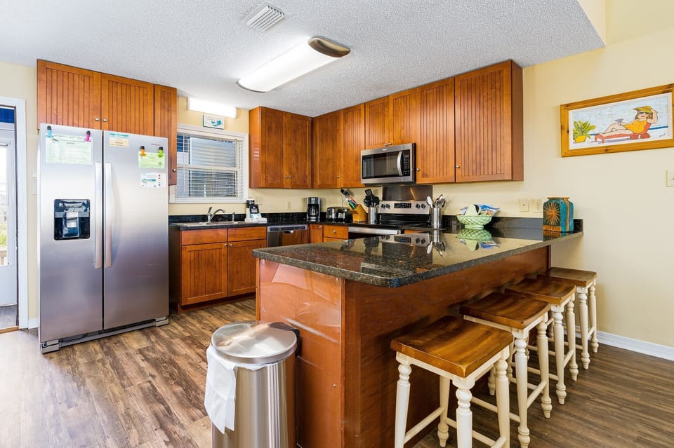 Cabana Beach House Kitchen Counter Seats 4