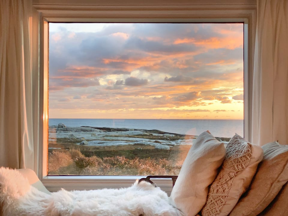 View from West window.