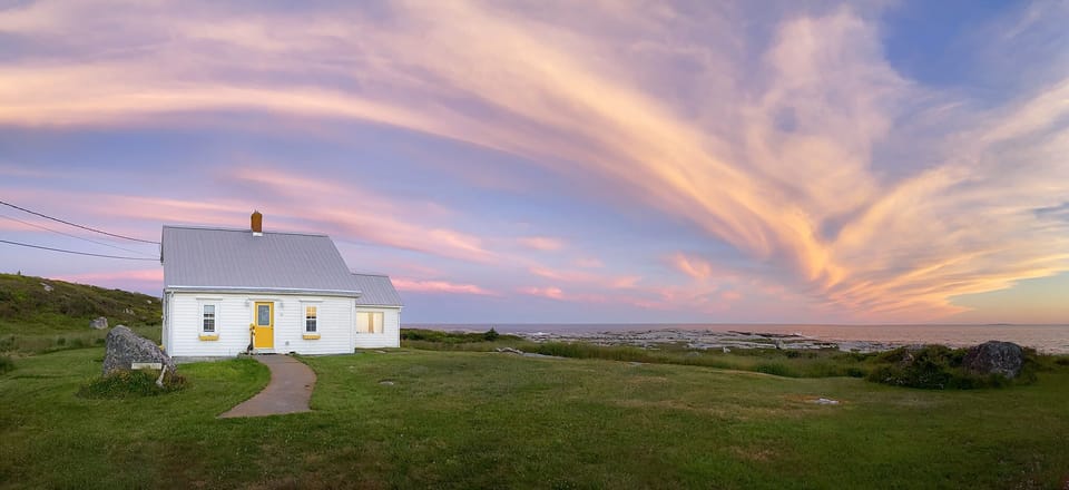 180 degree views of St. Margaret's Bay and the Atlantic Ocean