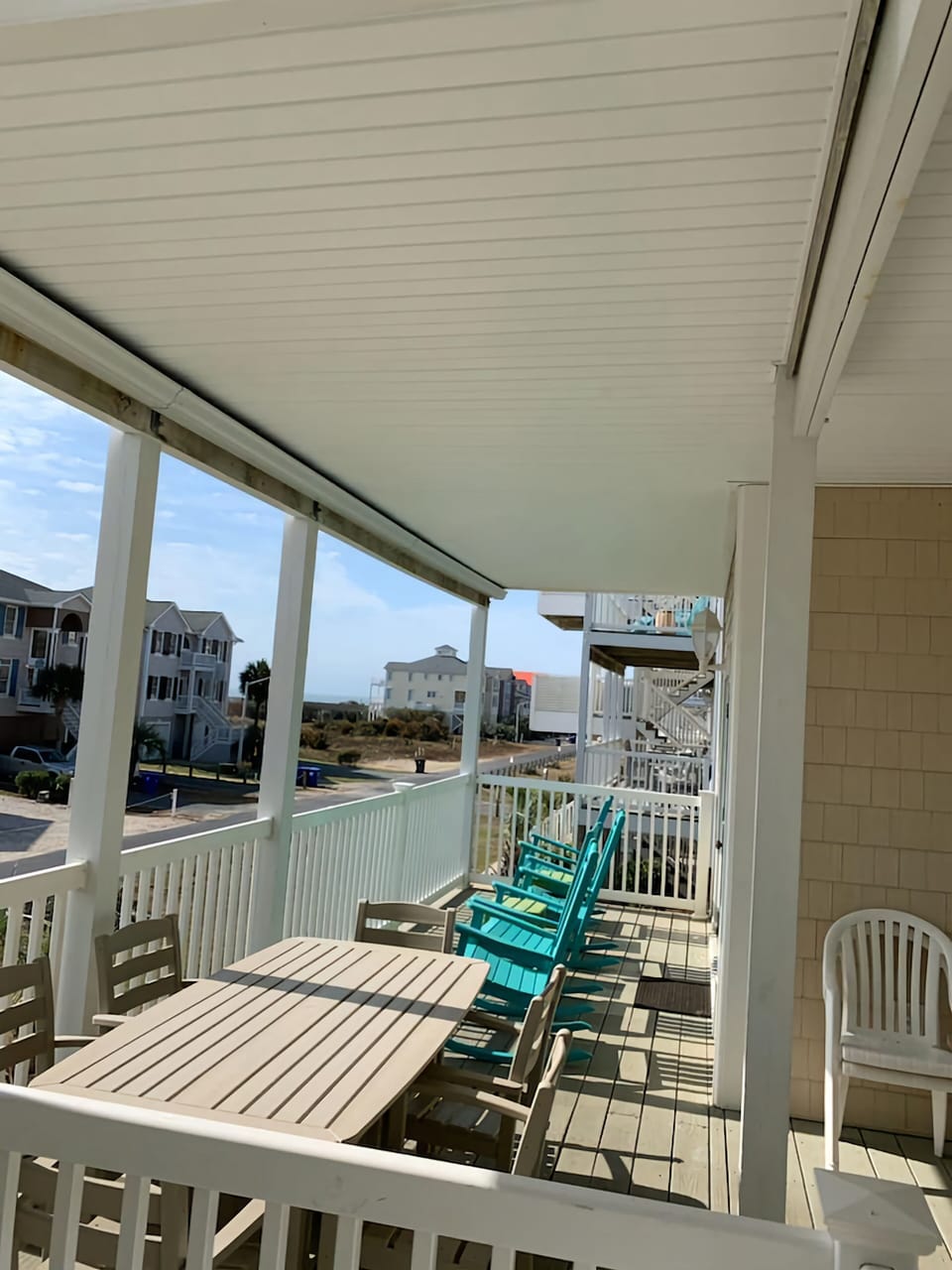 NEW 2022..Covered deck so any rain won't keep you inside!  