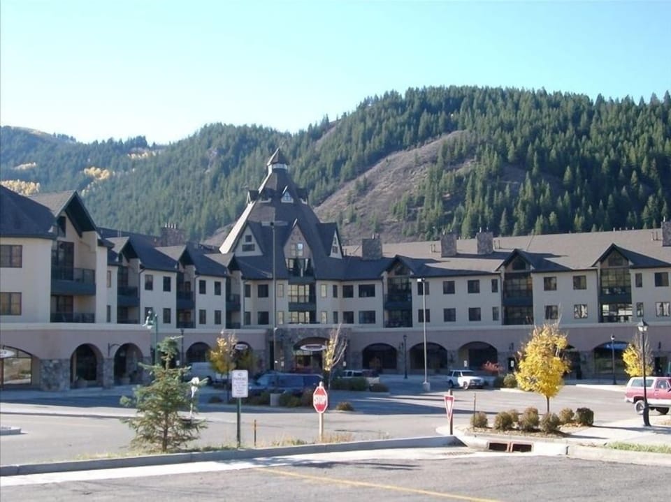 Chapel Square Building front view (our unit is on the back side, right wing)