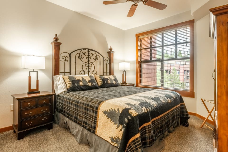 Primary King bedroom with Smart TV  and Wonderful Views for relaxing nights in! 