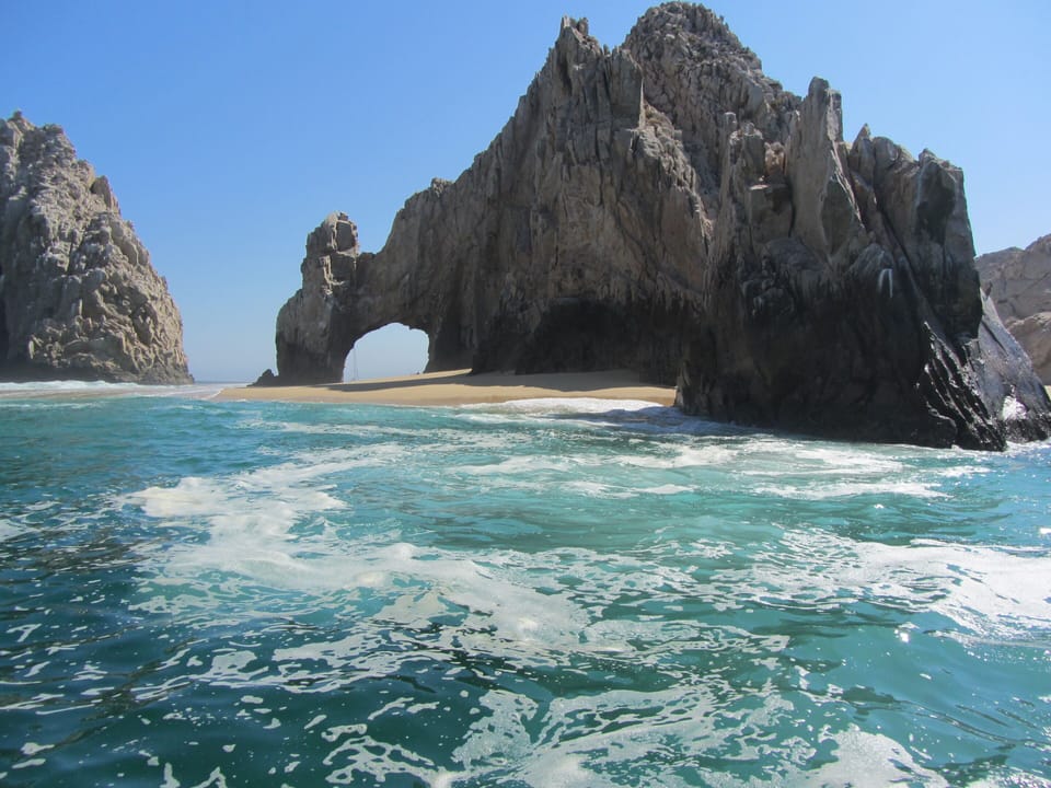View of Lovers Beach which you can walk to from PlayaGrande if you are adventurous