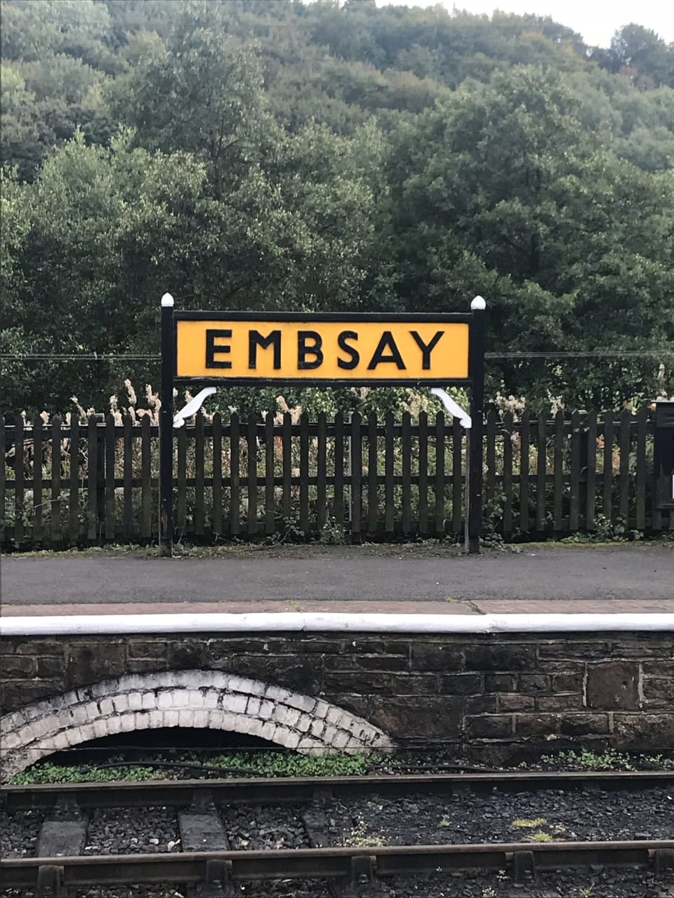 Embsay railway station 