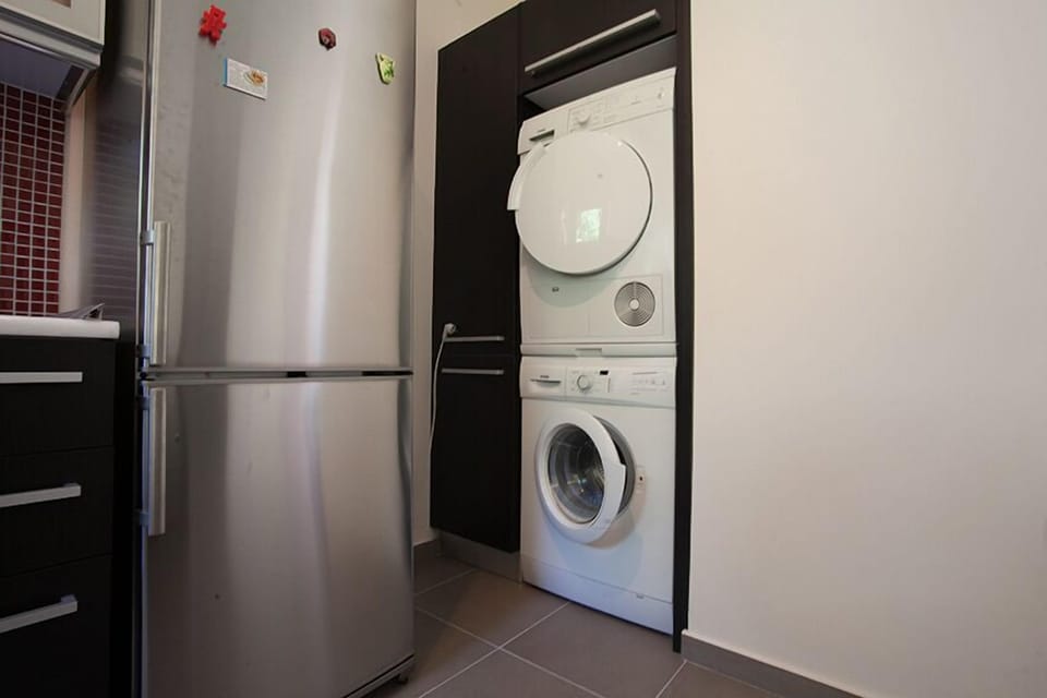 Washer, Dryer and Refrigerator