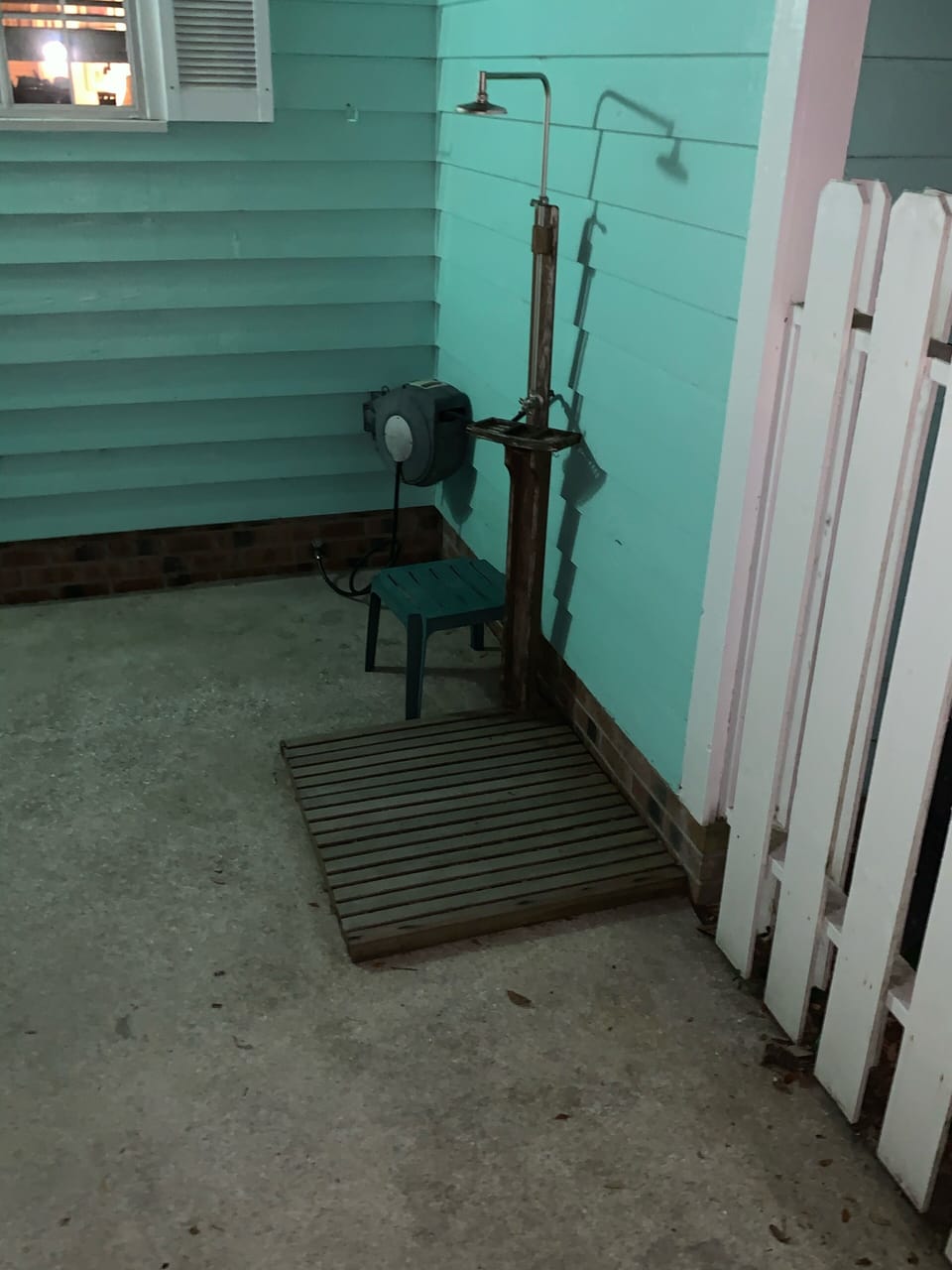 Private patio