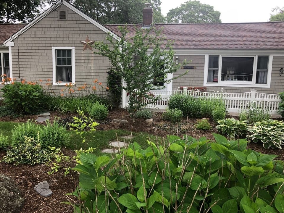 Another view of the front of our home