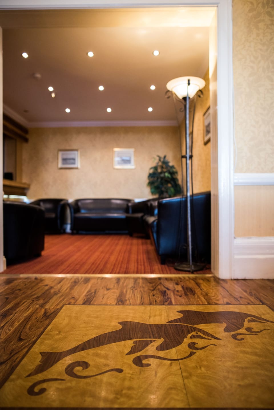 Lobby sitting area