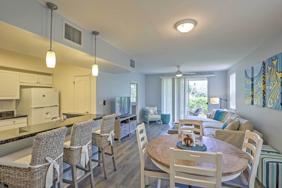 Dining and Living areas
