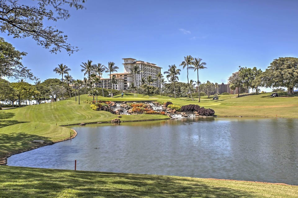 View of the Golf Course that surrounds Ko'Olina Kai