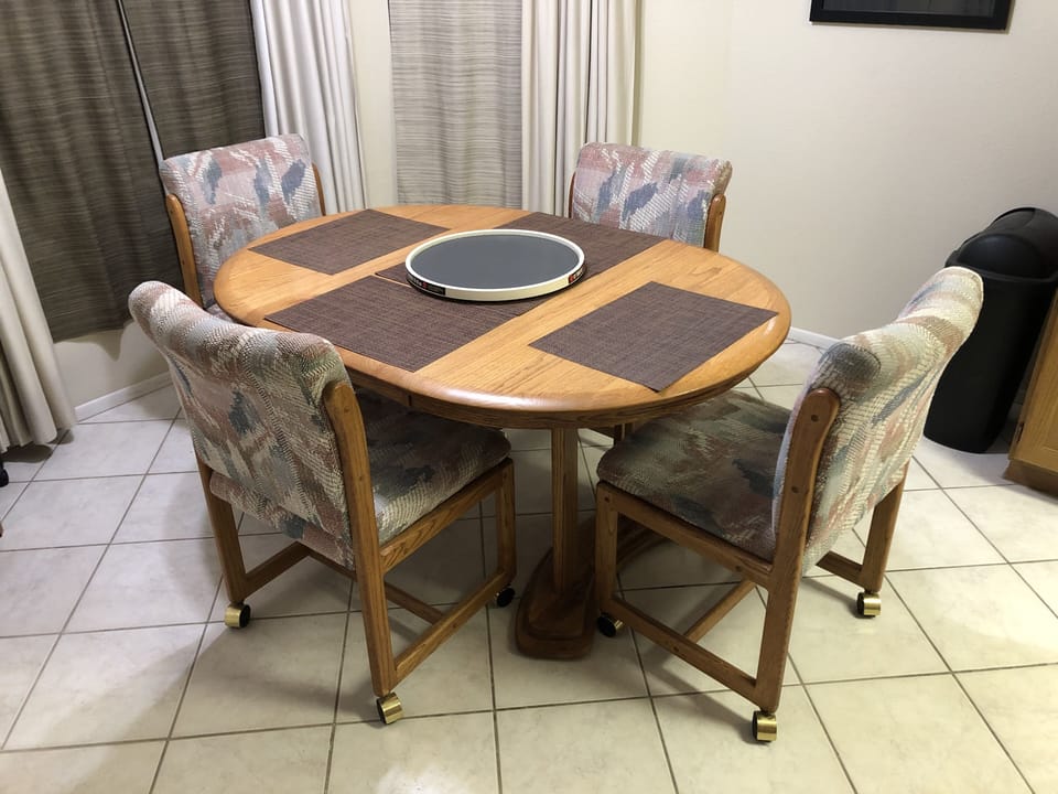 Dining table