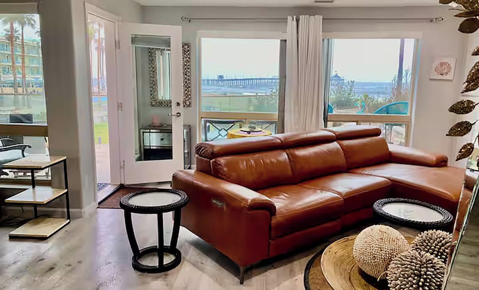 Retreat to the snug sectional—perfect for lounging, reading, TV, and relaxation.