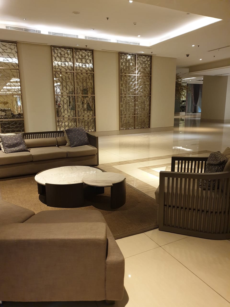 Lobby sitting area