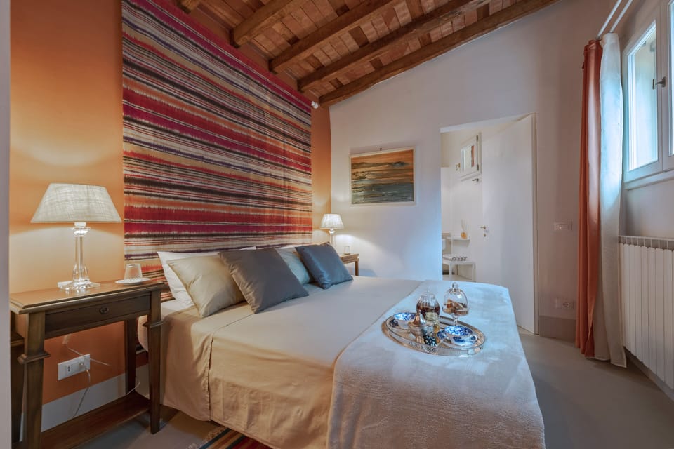 Comfort Double Room, Private Bathroom, Courtyard View | Premium bedding, minibar, in-room safe, individually decorated