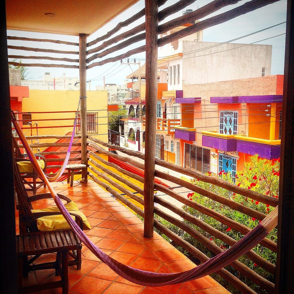 View from the terrace.
