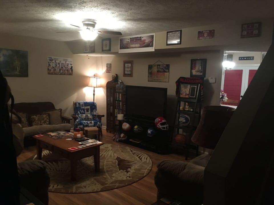 Downstairs living room