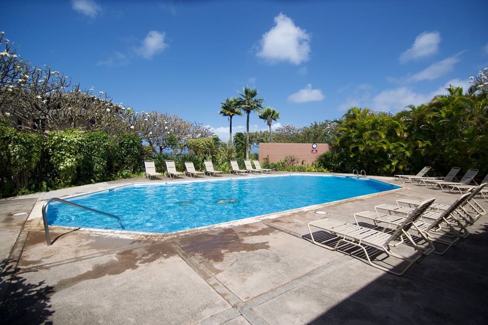 This pool is 100 steps from the front door. There is also another pool for you.

