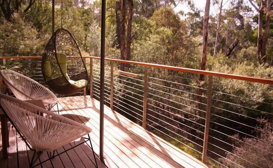 Hang out on our deck