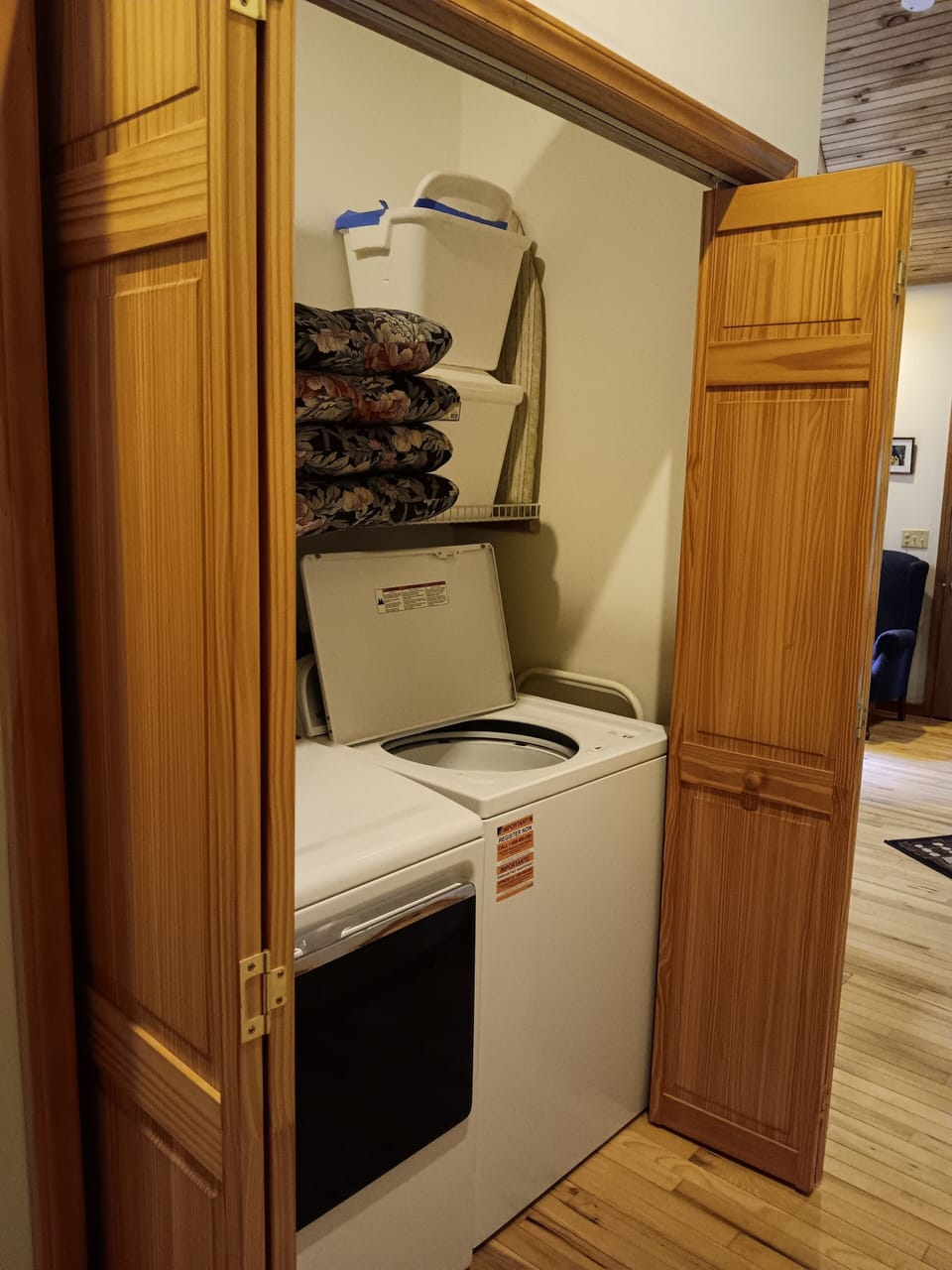washer and dryer