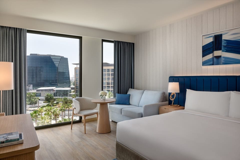 1 bedroom, hypo-allergenic bedding, Select Comfort beds, minibar