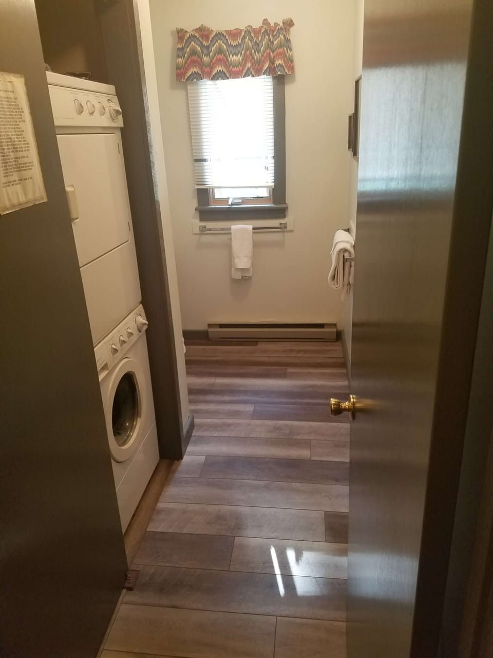 Laundry room and downstairs bath