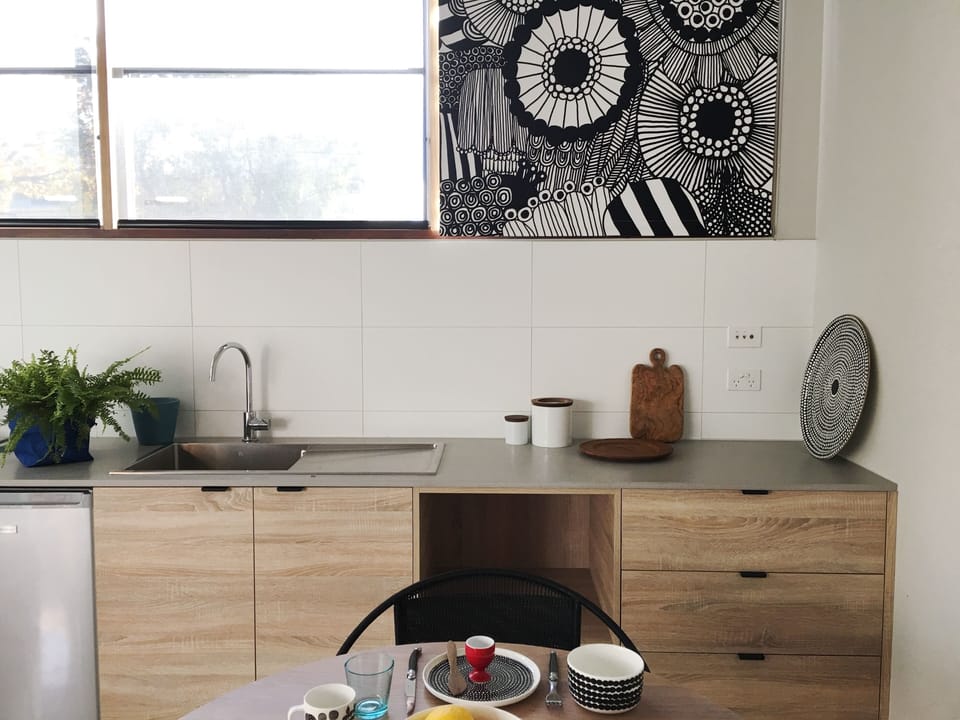 Simple kitchen with all the essentials 