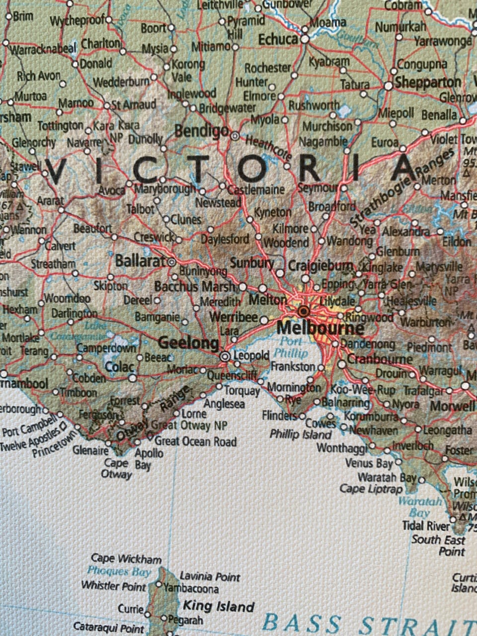 Enjoy the detailed map of Australia, the studio is in the heart of Melbourne