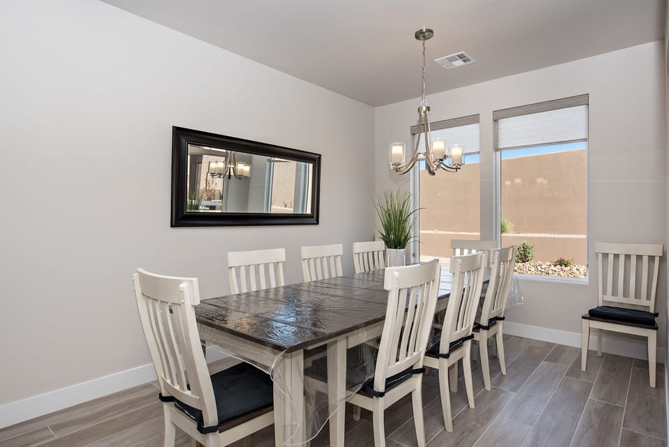 Dining Room - Share memories and stories while enjoying a family style meal around the Dining Table.
