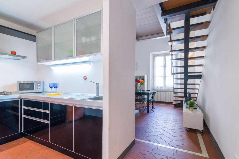 Duplex, 2 Bedrooms | Private kitchen | Full-size fridge, microwave, oven, stovetop