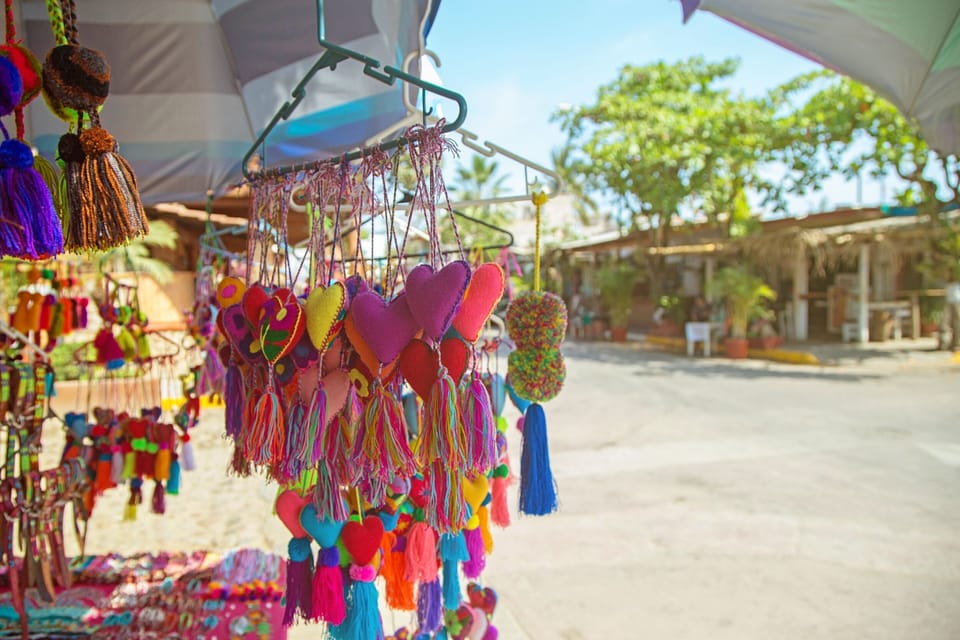 San Pancho has unique shops with local artistry. Tuesdays farmer´s market 