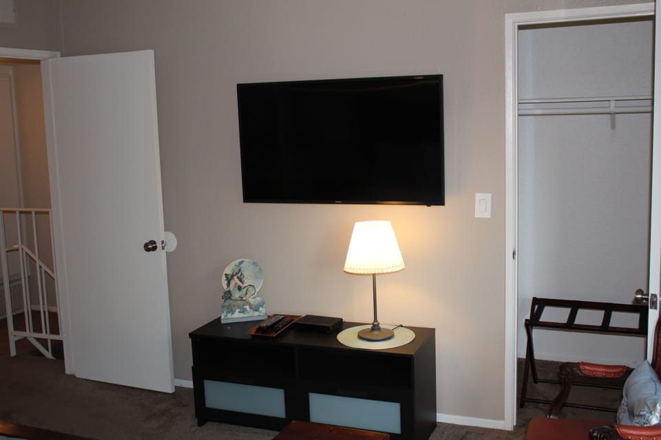 Master bedroom TV