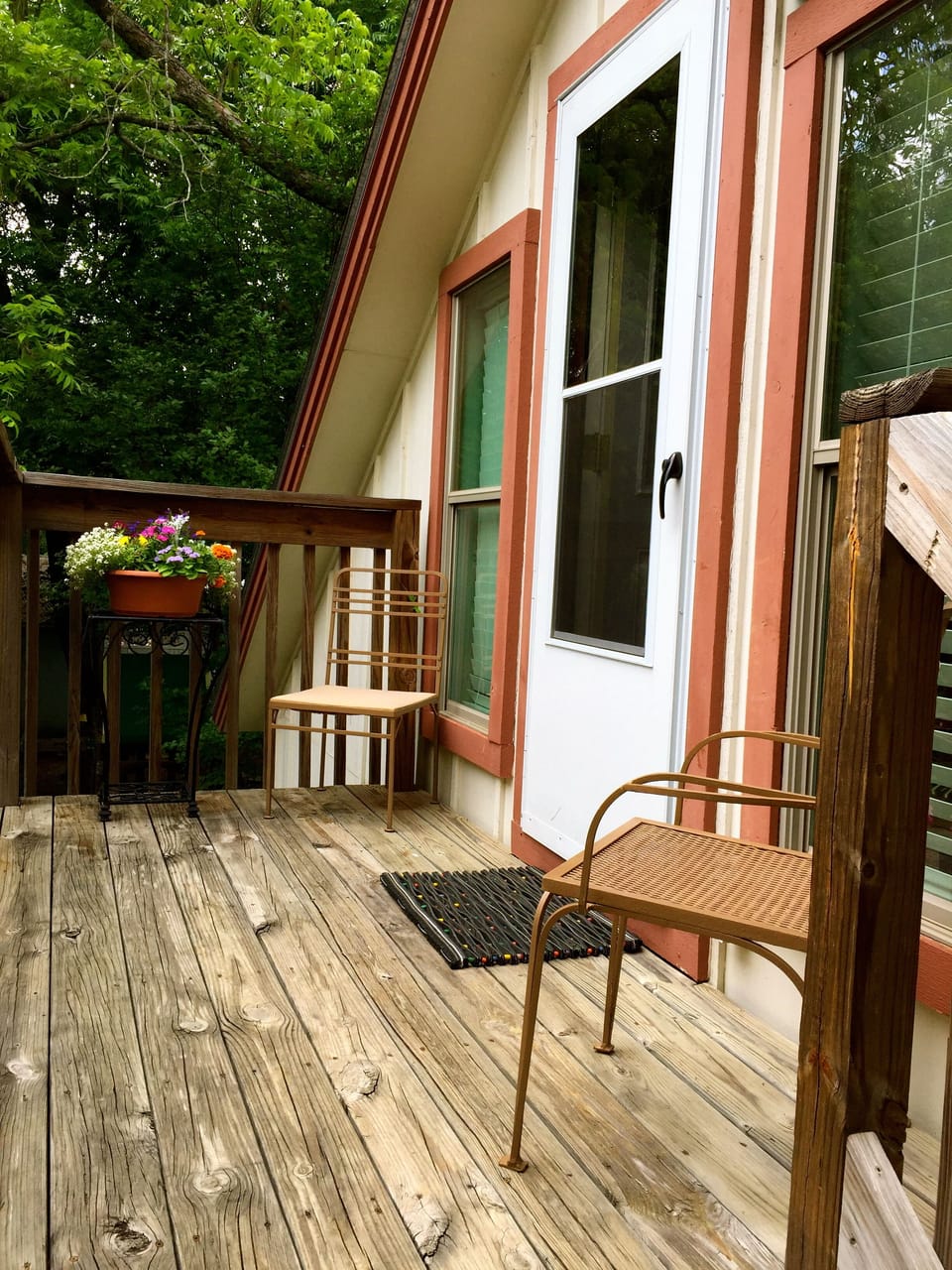 Private balcony