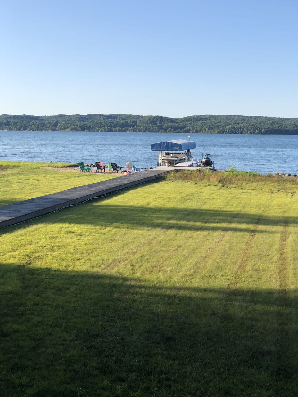 View from deck 
