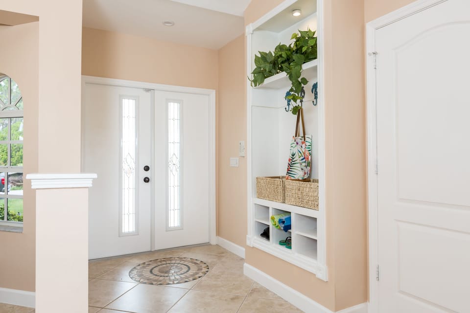 Welcome guests!  Quality tile floors throughout the entire house!