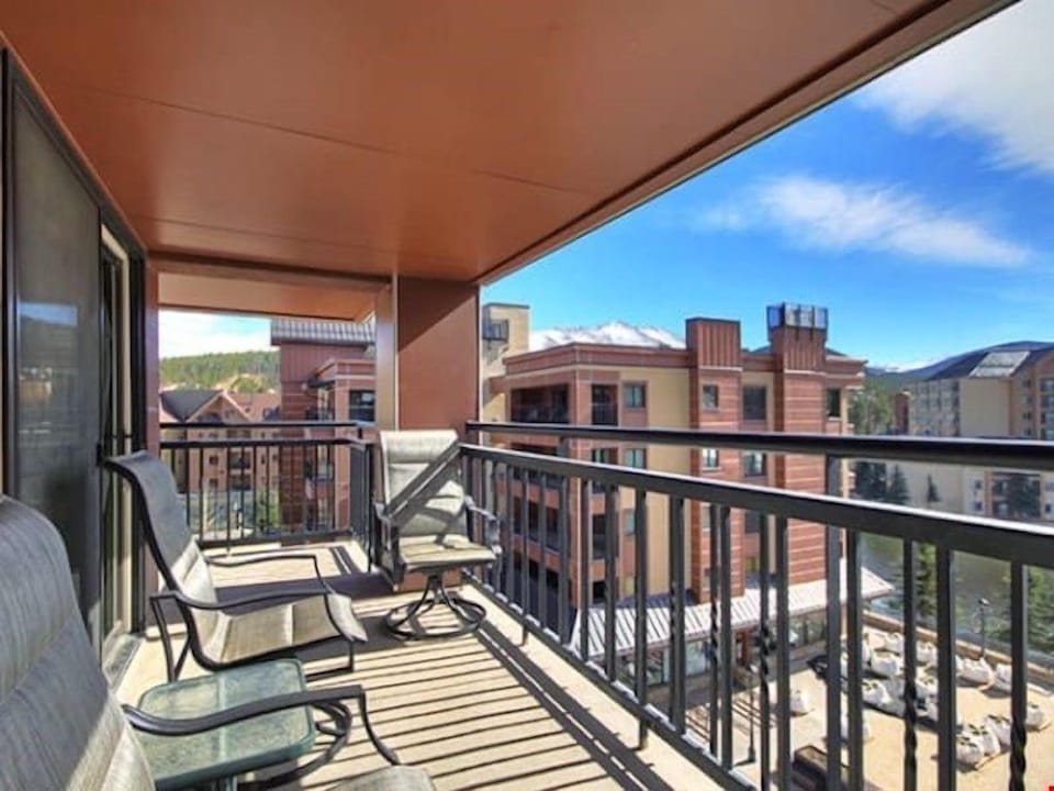 Enjoy fantastic views from your private balcony.