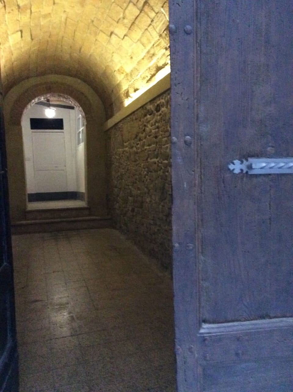 Interior entrance