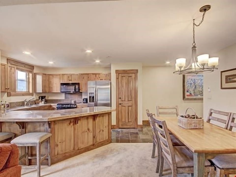Entertain and enjoy meals together at the dining room table.