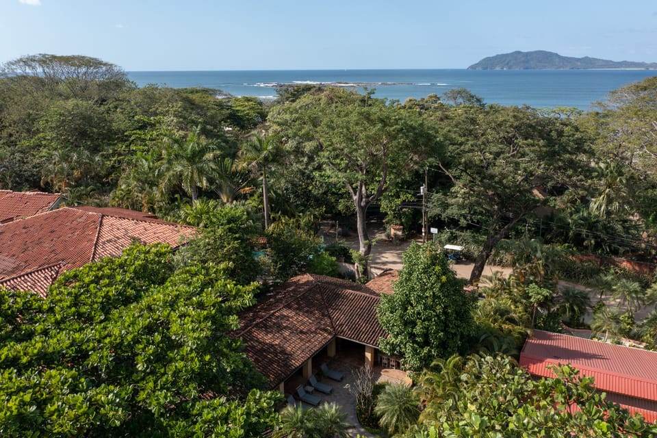 Aerial view of the Hacienda & Beach