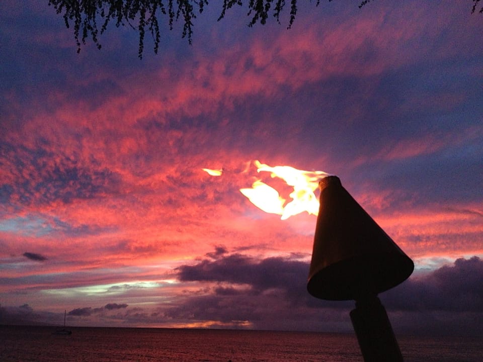 Beautiful Maui sunset

