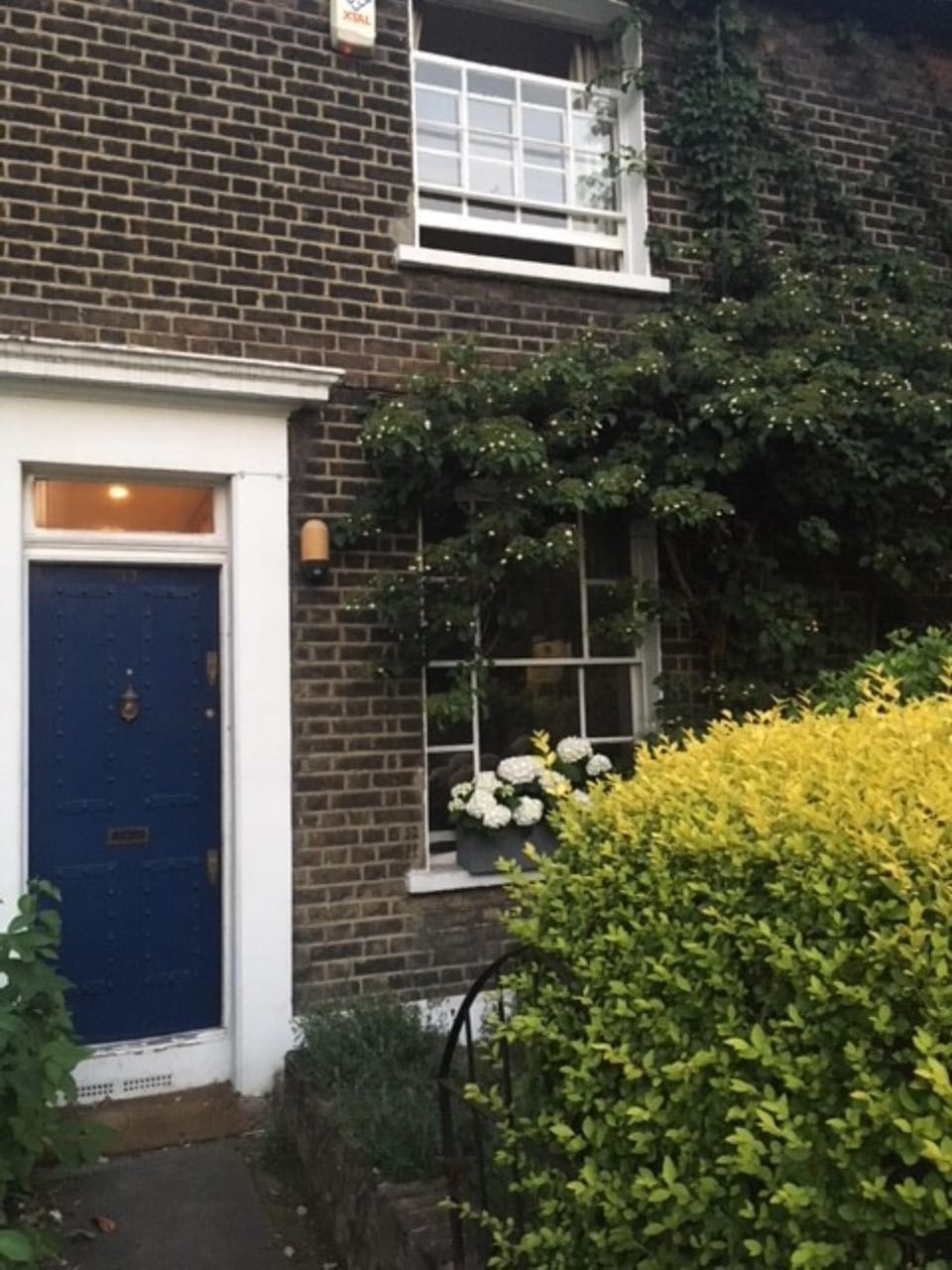 Front door, small garden