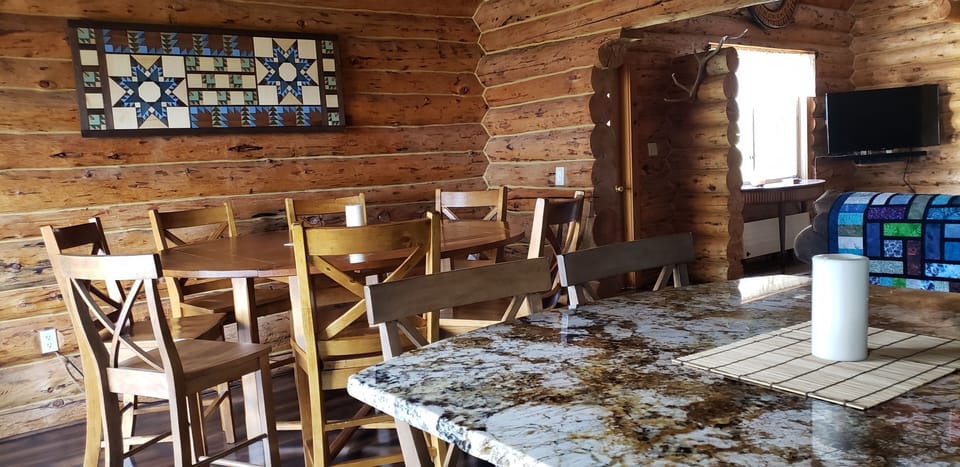 Dining table and kitchen island